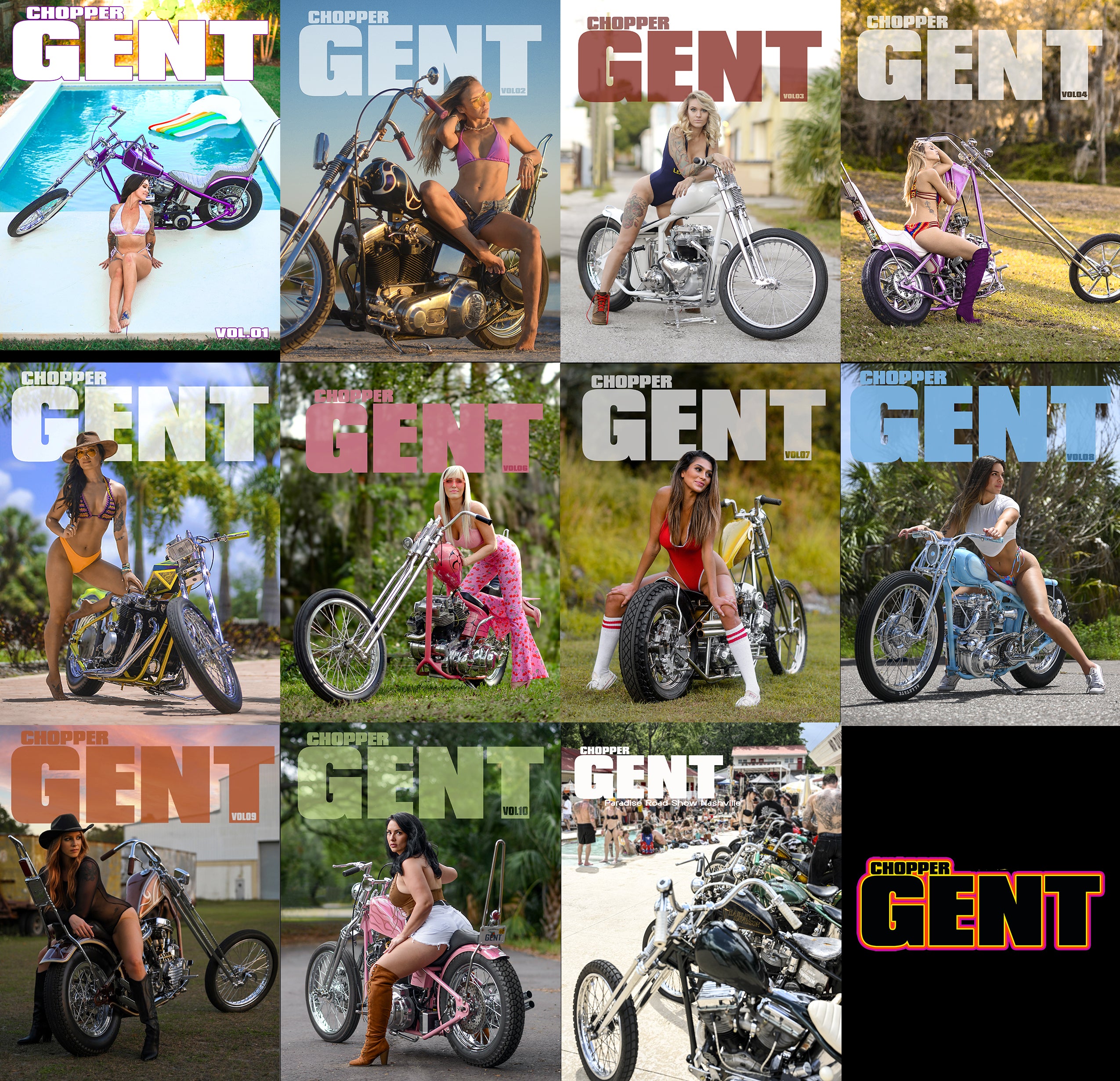 The Bundle! ChopperGent Vol.01 - Vol.10 (Including Vol.10 Special Edition)